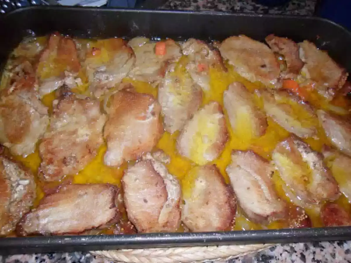 Carne com Sementes de Mostarda e Molho de Natas Acompanhado com Arroz de Cenoura - foto 7