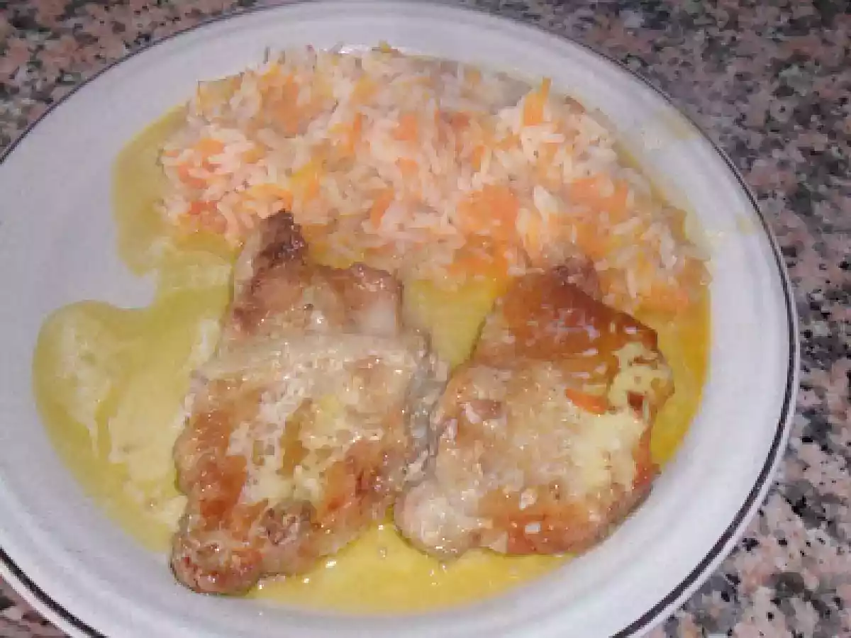Carne com Sementes de Mostarda e Molho de Natas Acompanhado com Arroz de Cenoura - foto 8