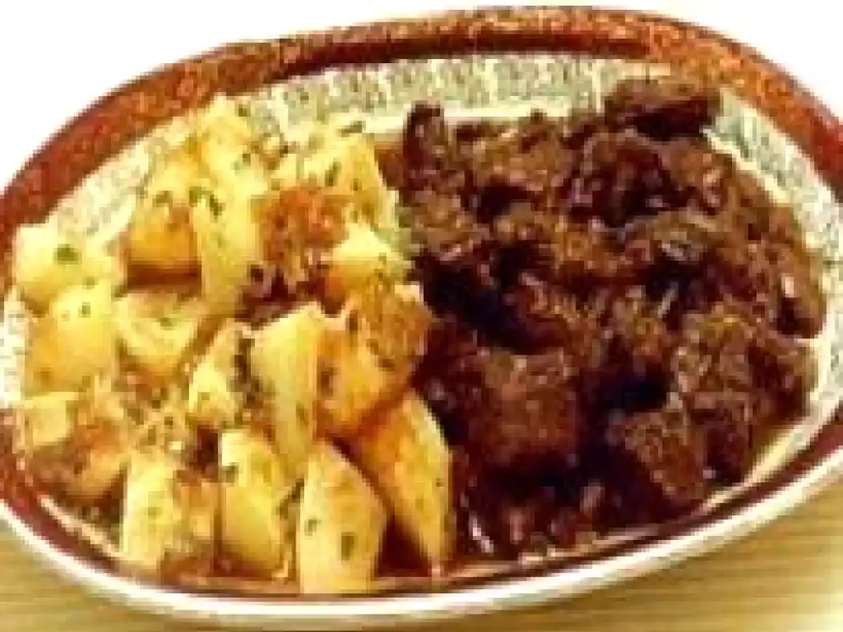 Carne de Panela com Batatas