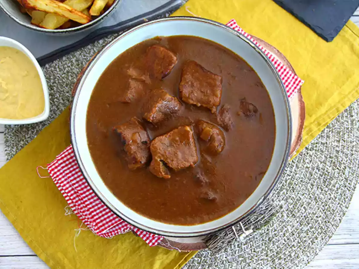 Carne de Panela com cerveja - Carbonnade Flamande - foto 4