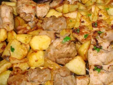 Carne de Porco à Portuguesa (Receita Do Intercâmbio Culinário)
