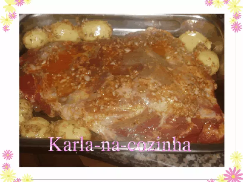Carne de porco com batatas no forno - foto 2