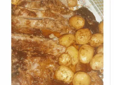 Carne de porco com batatas no forno - foto 3