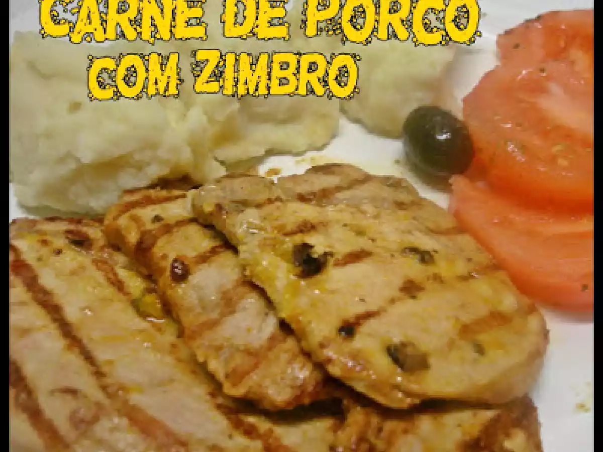 Carne de Porco com Zimbro