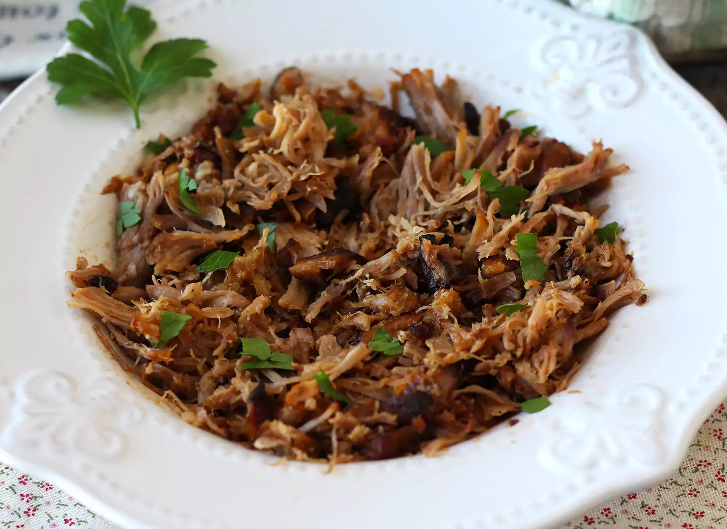 Carne de porco desfiada (pulled pork) na air fryer: macia e suculenta