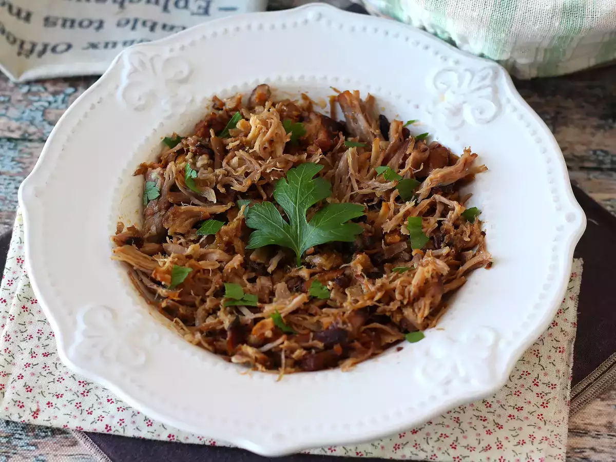 Carne de porco desfiada (pulled pork) na Air Fryer: macia e suculenta - foto 4