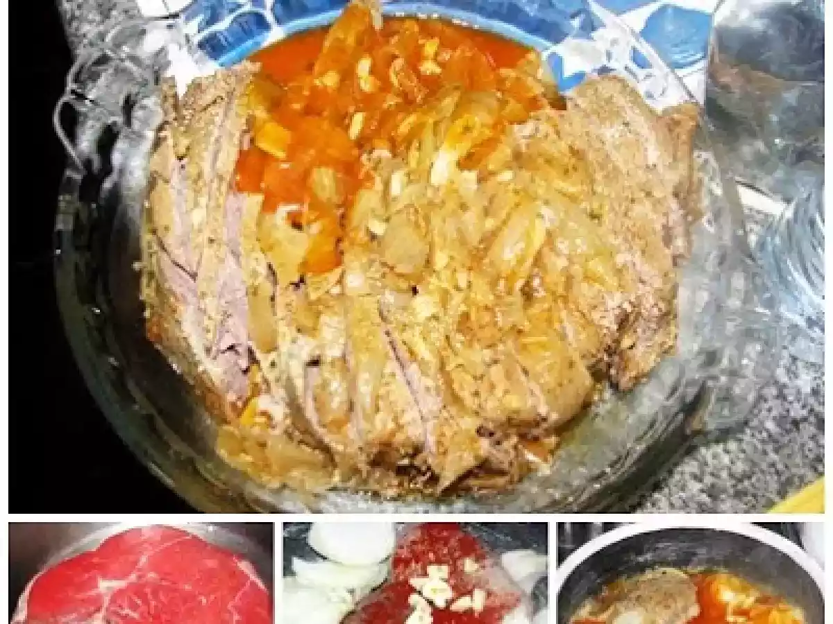 Carne de Vaca Assada à moda da minha mãe