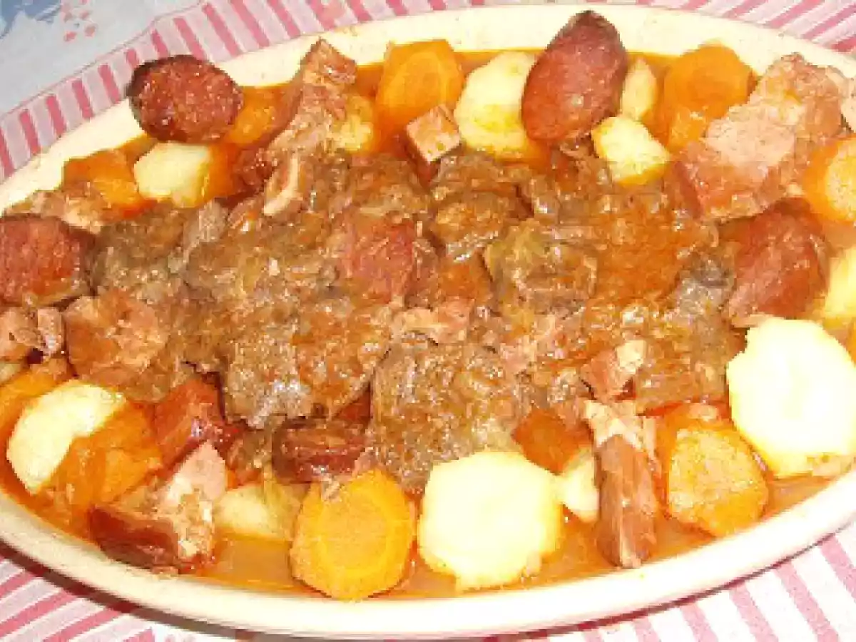 Carne de Vaca com Couve