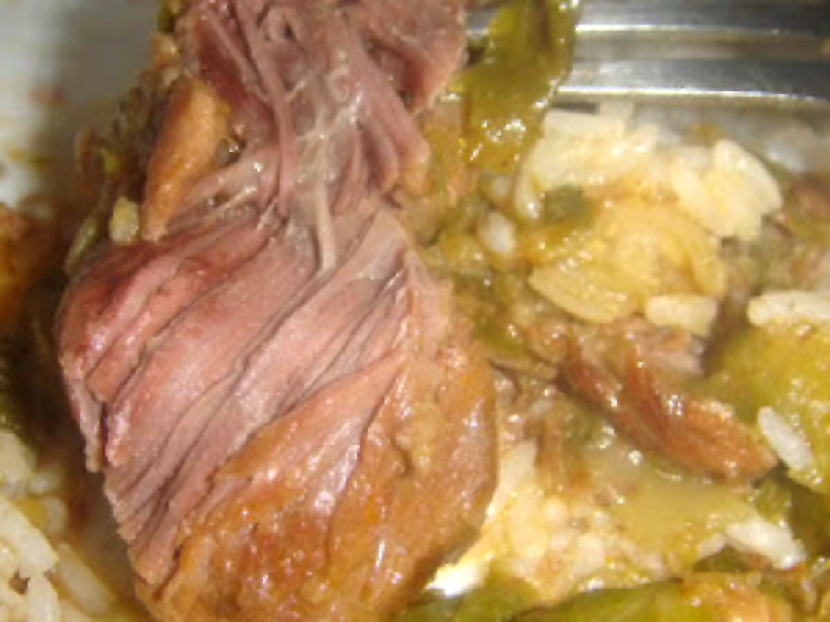 Carne de Vaca Estufada com Couves de Bruxelas