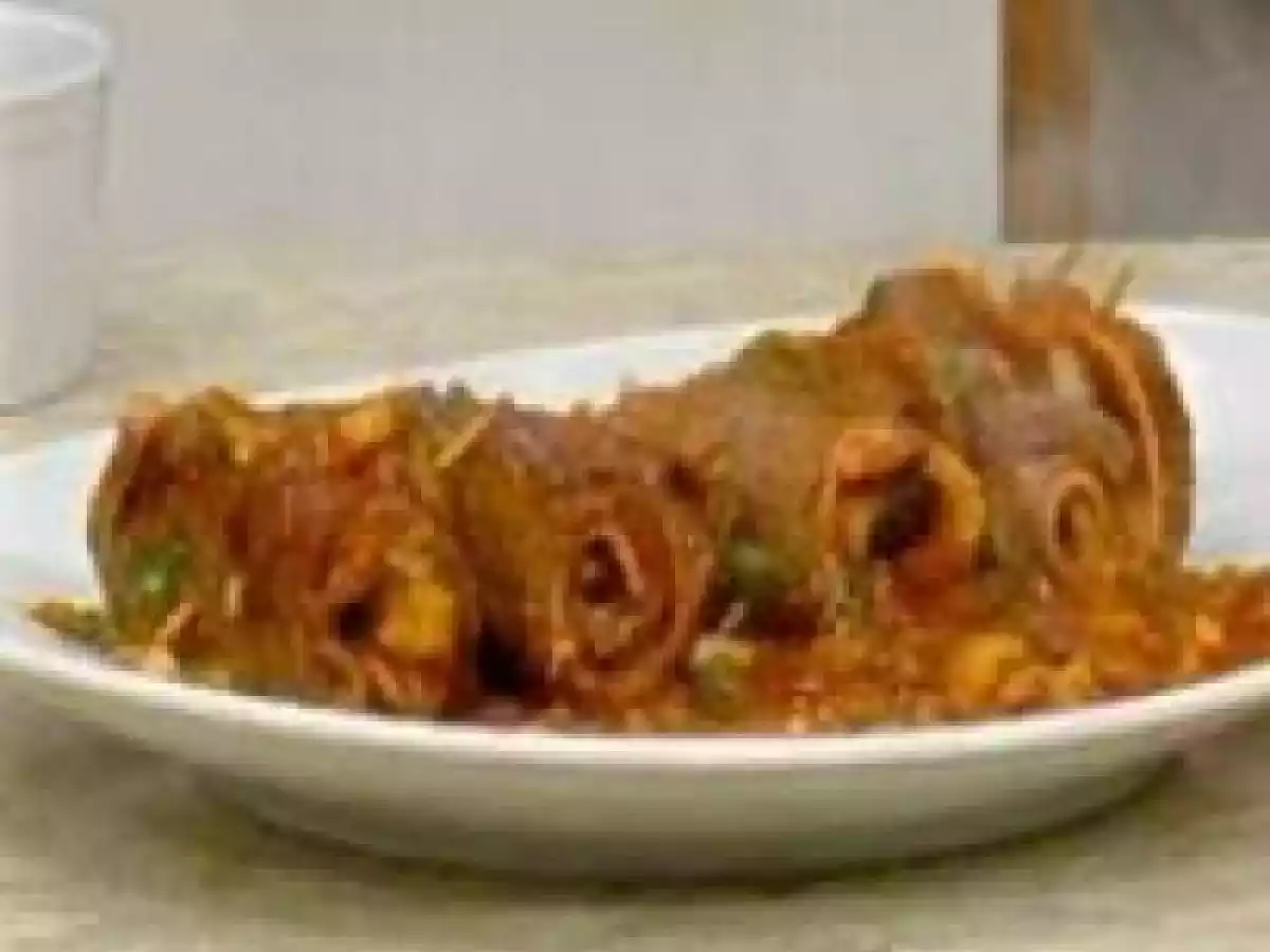 Carne Enrolada com Ameixa
