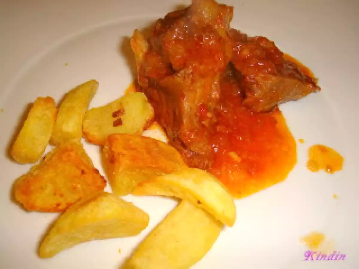 Carne estufada com batata diferente