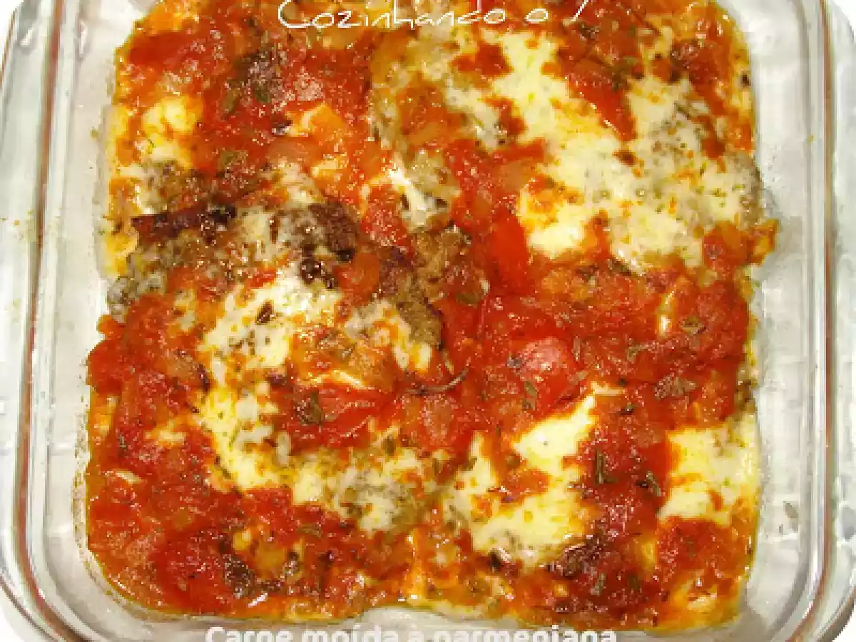 Carne moída à Parmegiana - foto 3