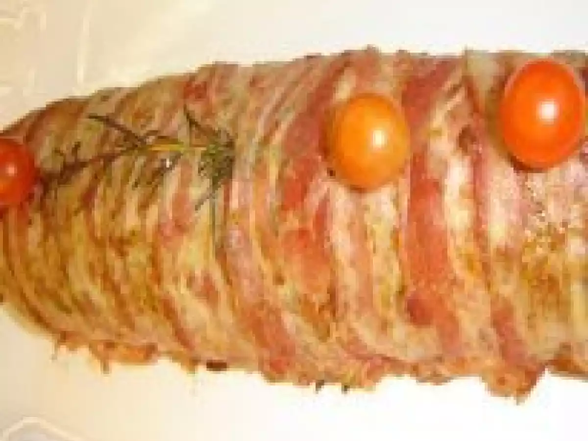 Carne moída de forno