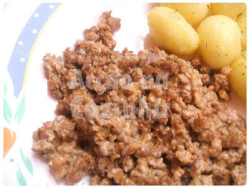 Carne Moida salteada com batata no forno - foto 3