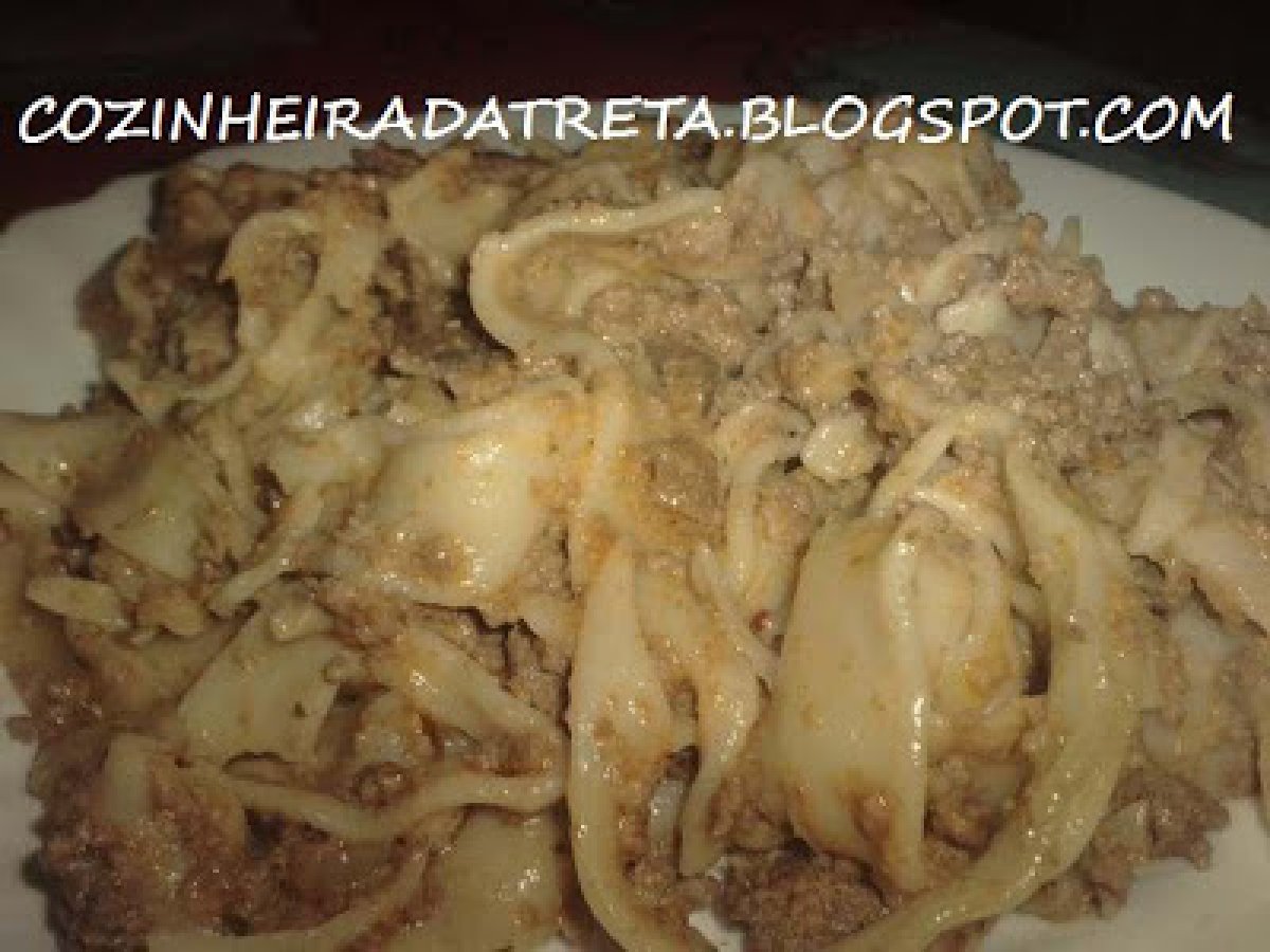 Carne Picada com Massa