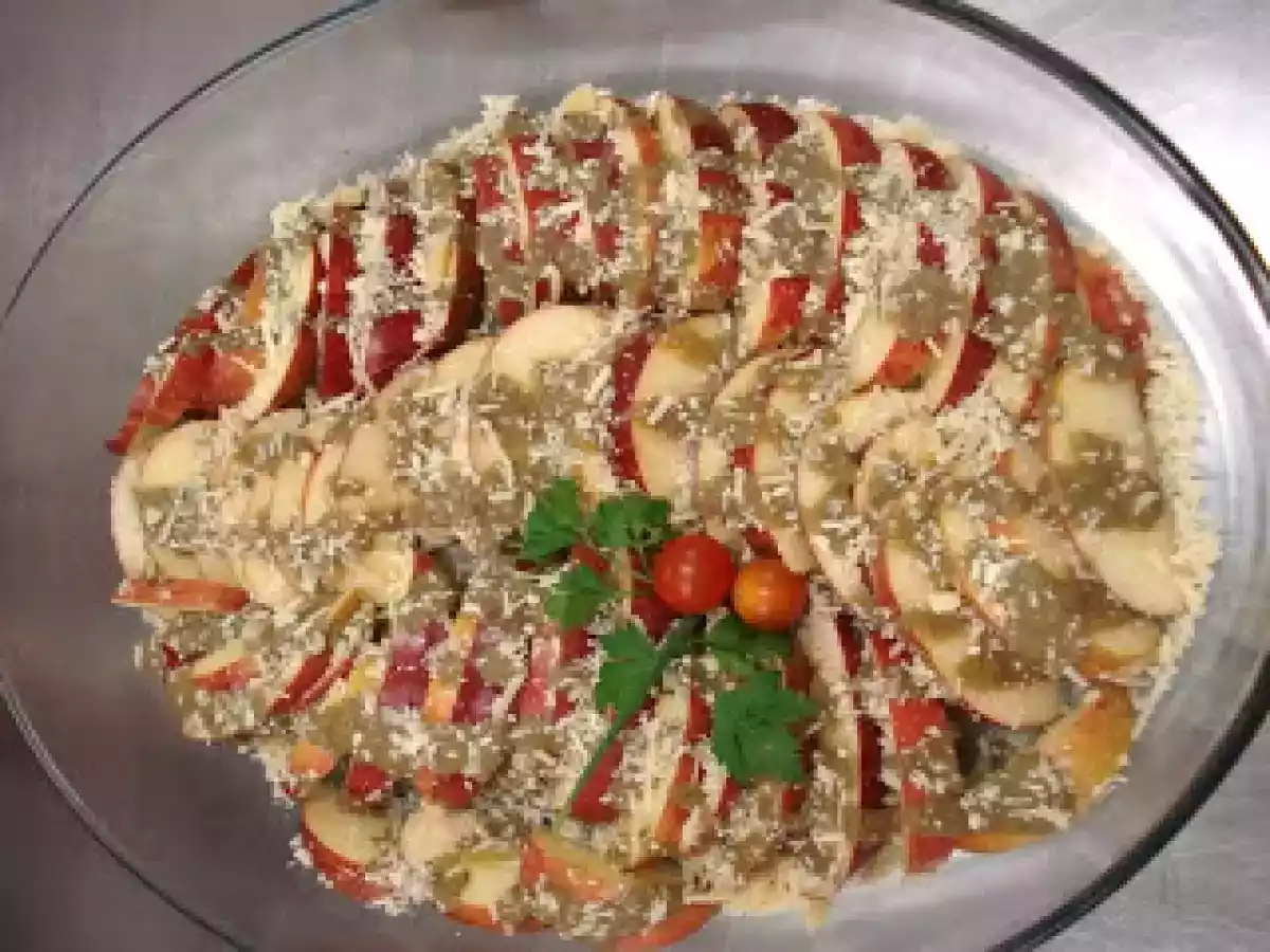 CARPACCIO DE MAÇÃ