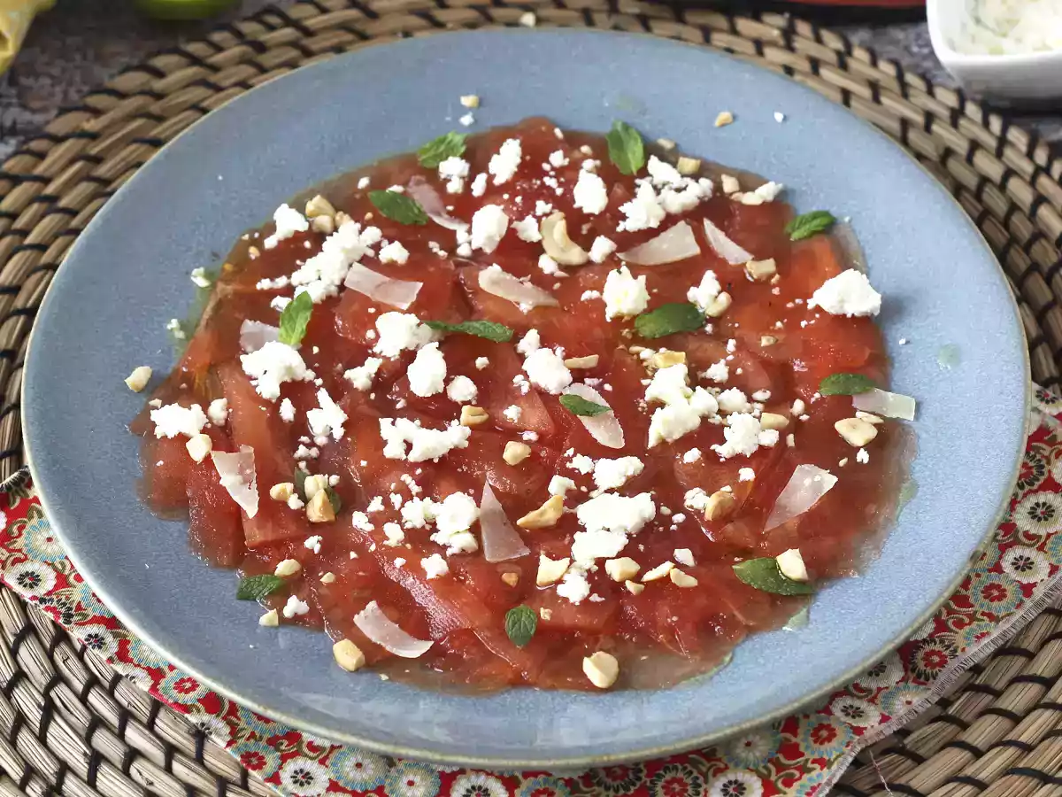 Carpaccio de melancia: um frescor inesquecível! - foto 5