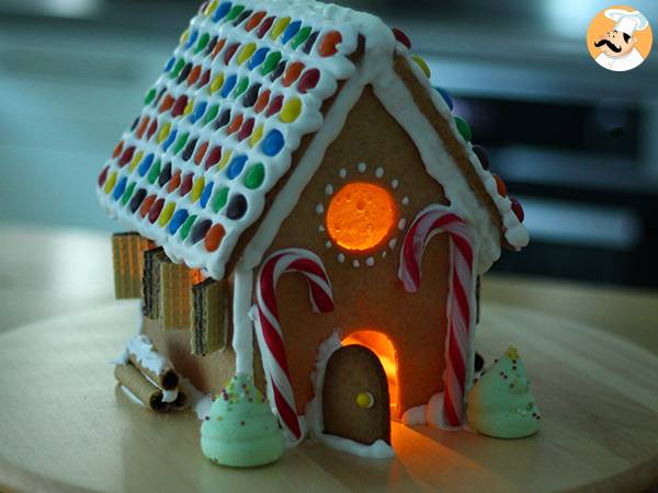 Fazendo uma Gingerbread house - uma casinha de doces