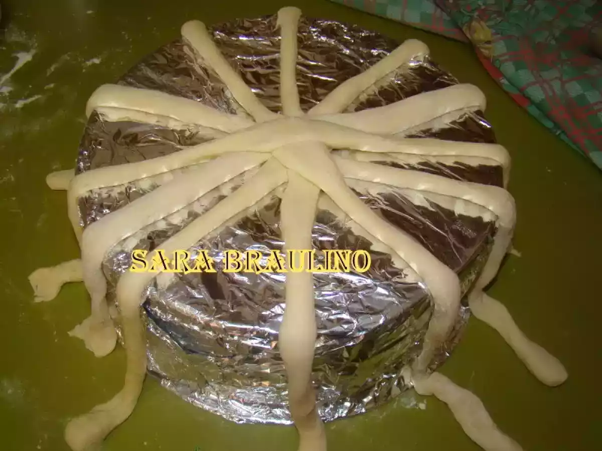 Cesta feita de massa de pão para decoração (Sara) - foto 4