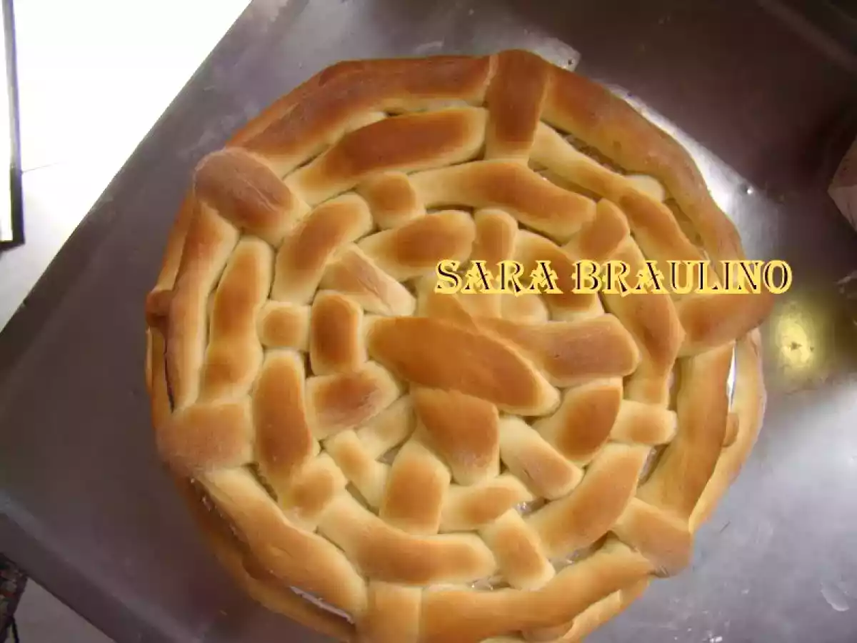 Cesta feita de massa de pão para decoração (Sara) - foto 10