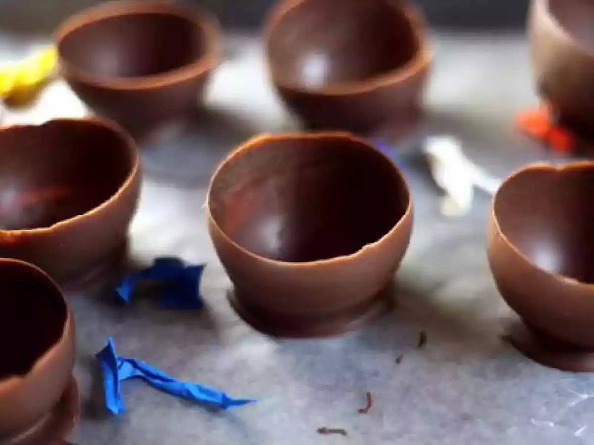 Cestinhas de chocolate - foto 5