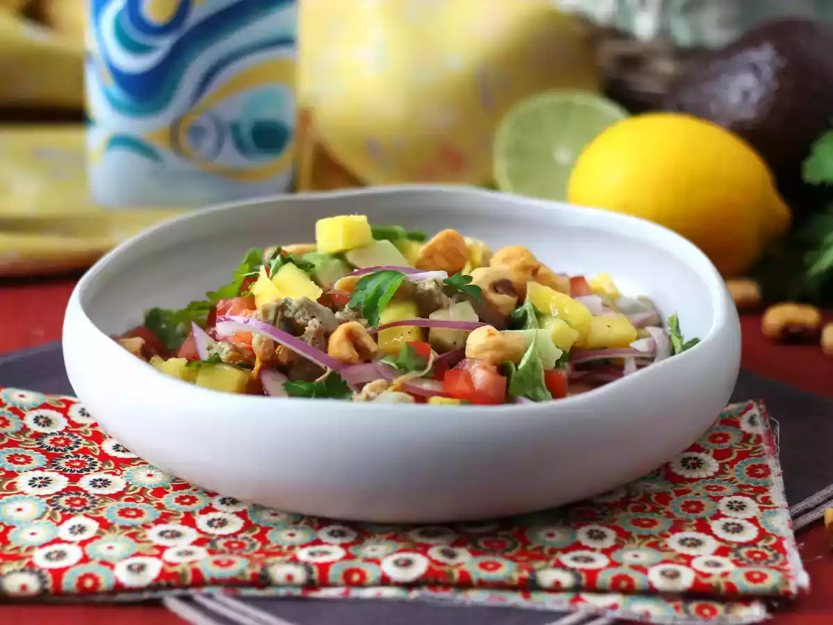 Ceviche exótico com berbigão, manga e abacate - foto 4