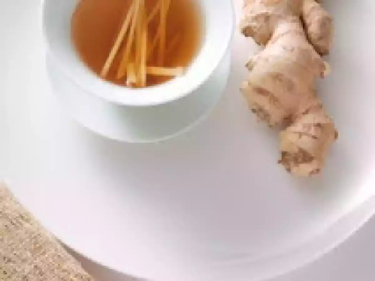Chá de Gengibre para Enxaqueca