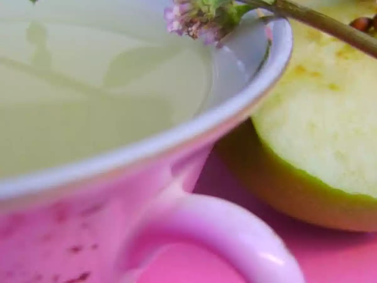 CHÁ DE MAÇÃ VERDE E ERVA-CIDREIRA