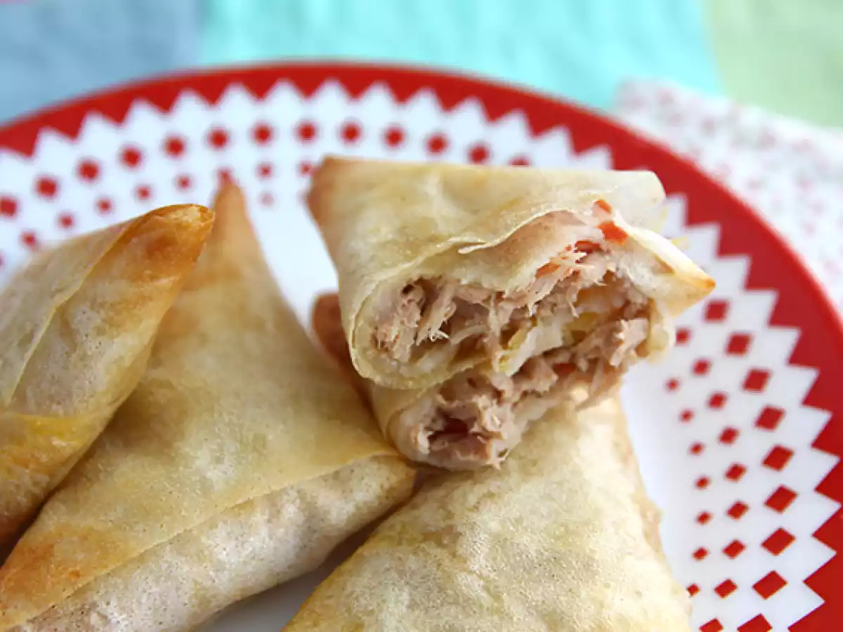 Chamuça de atum e tomate - foto 4