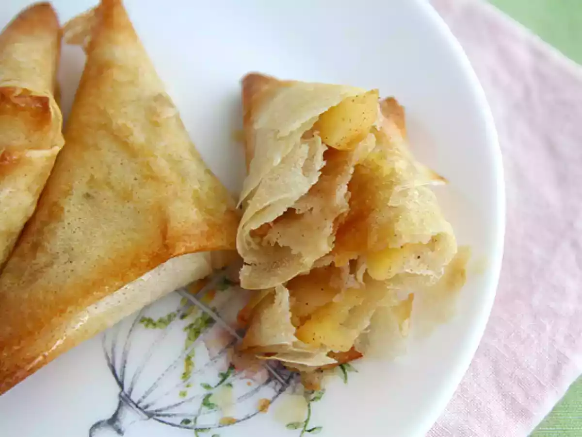 Chamuça de maçã e canela (versão doce) - foto 3