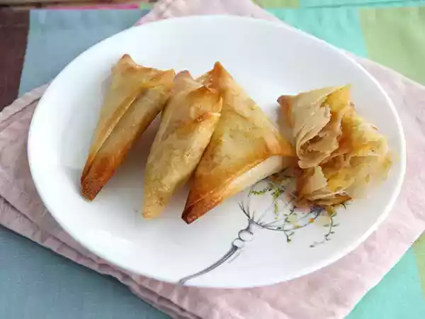 Receita Chamuça de maçã e canela (versão doce)