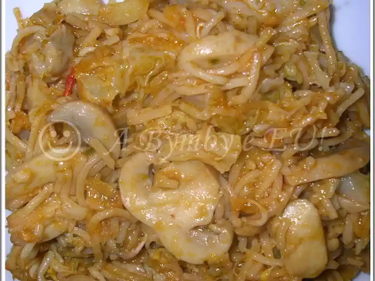 Chao Min de legumes