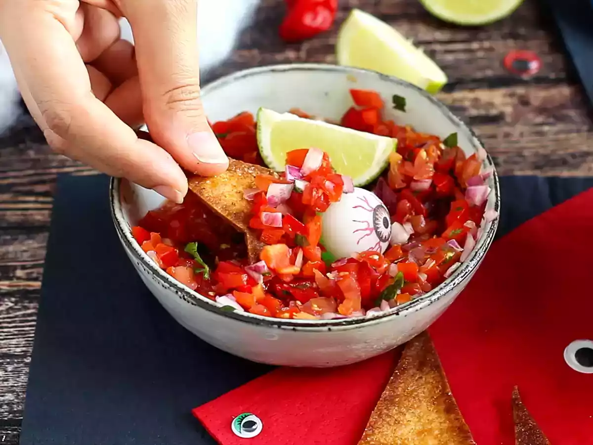 Chapéu de bruxa - tortilla chips - foto 2