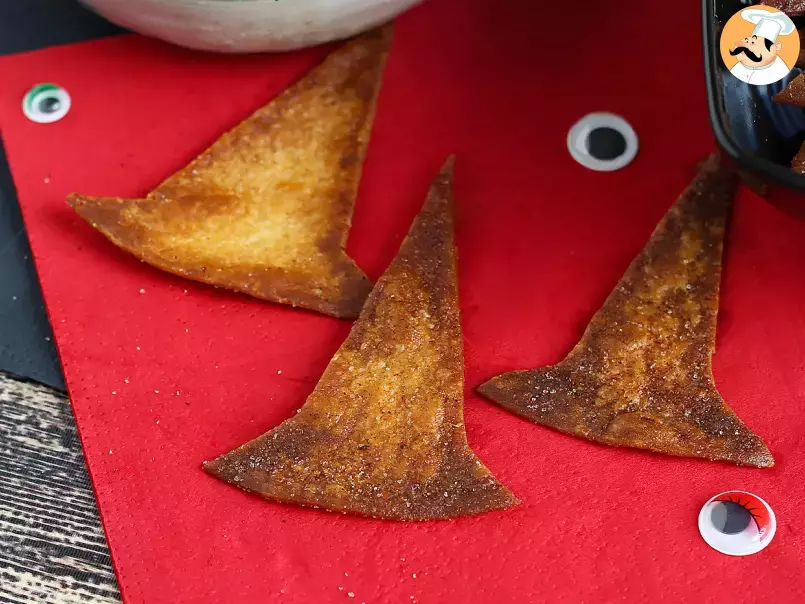 Chapéu de bruxa - tortilla chips - foto 3