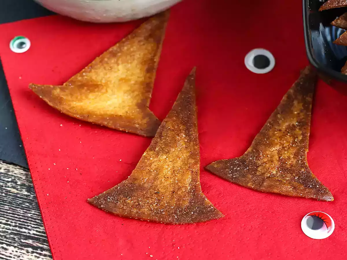 Chapéu de bruxa - tortilla chips - foto 3