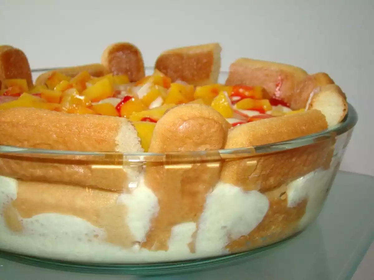 Charlotte de Frutas com Bavaroise de Ananás - foto 3