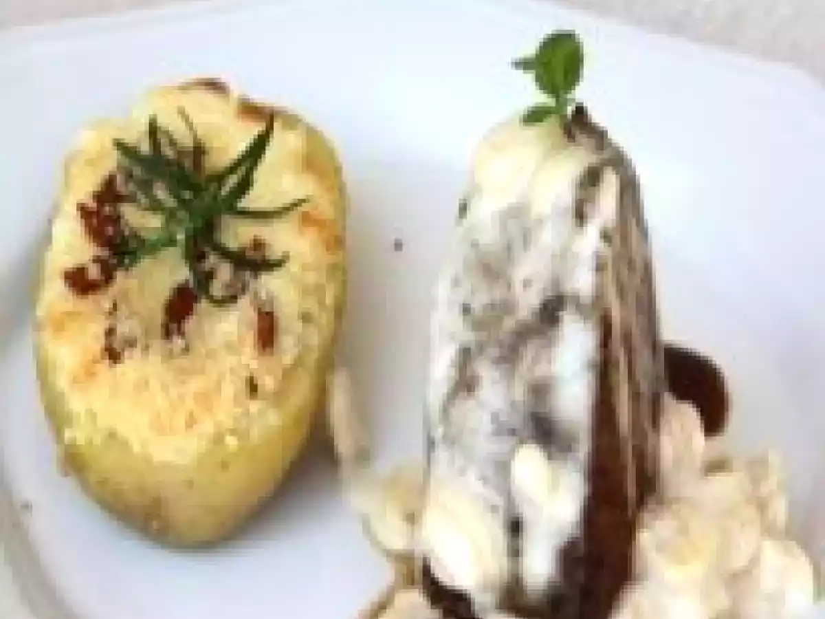 Chateaubriand ao molho de champignon