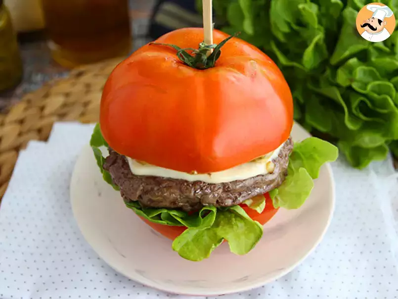 Cheeseburger de tomate