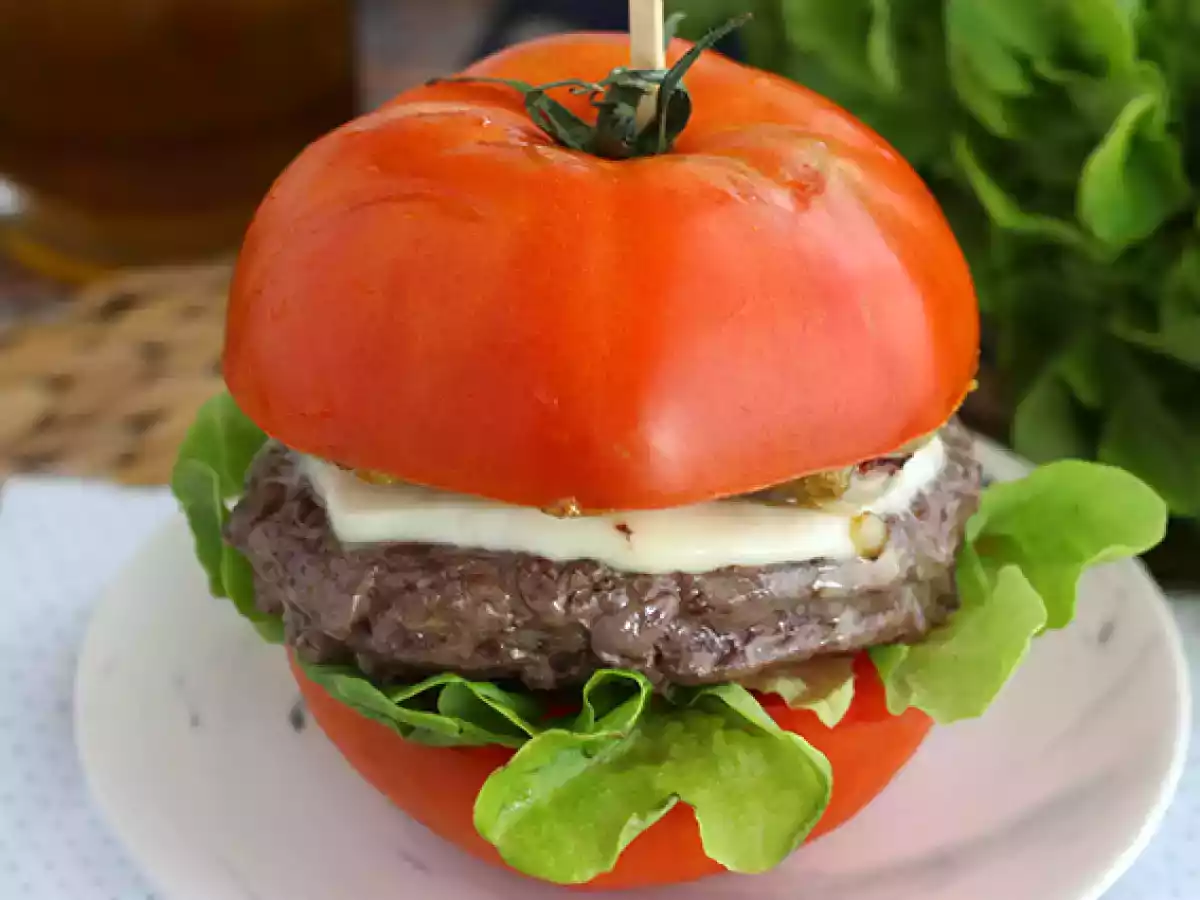 Cheeseburger de tomate - foto 3