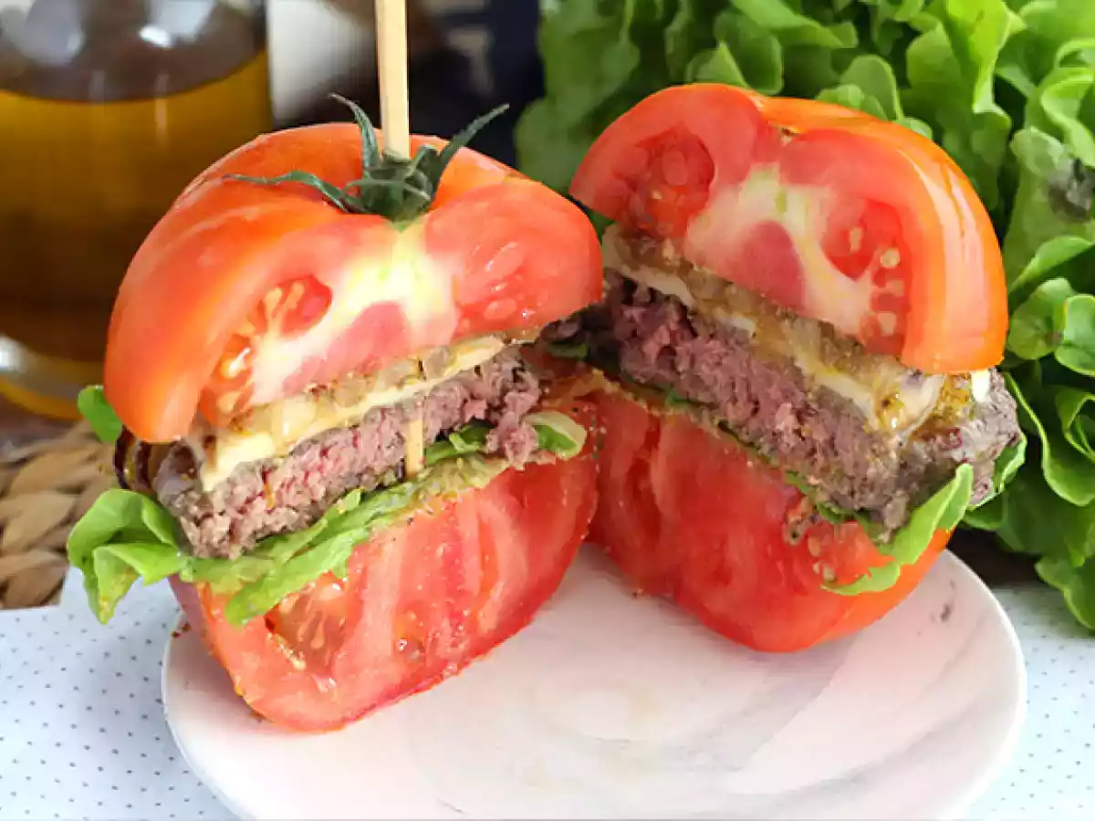 Cheeseburger de tomate - foto 4