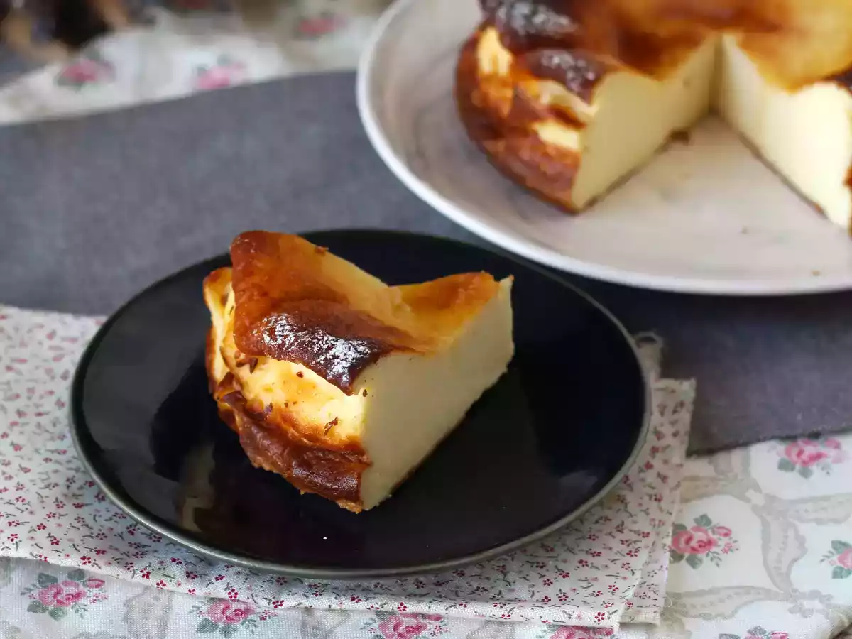 Cheesecake basco, a versão franco-espanhola - foto 2