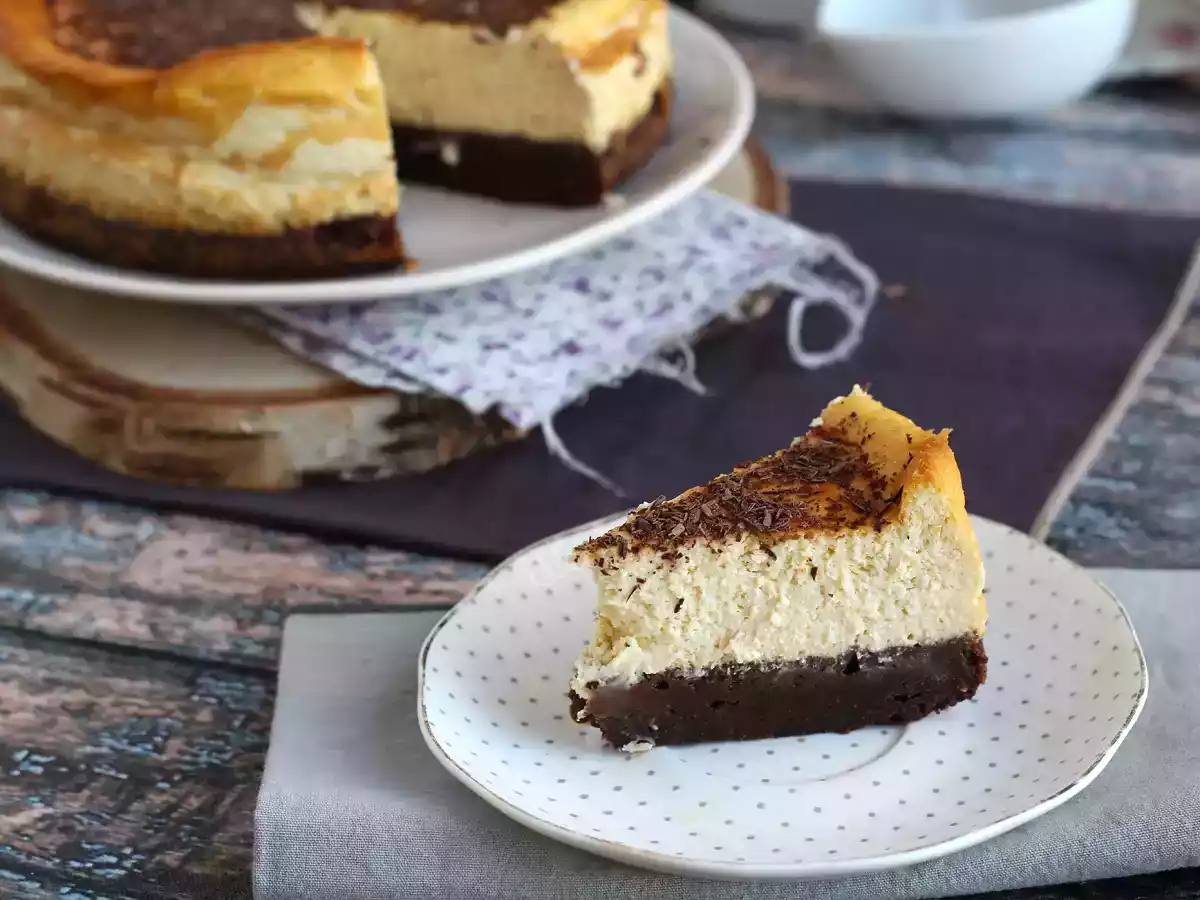 Cheesecake brownie, a combinação que deu certo!