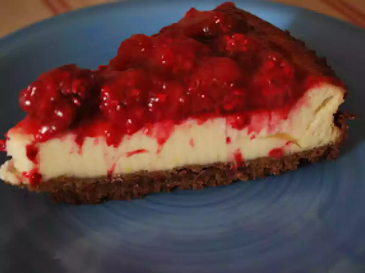 Cheesecake com amoras