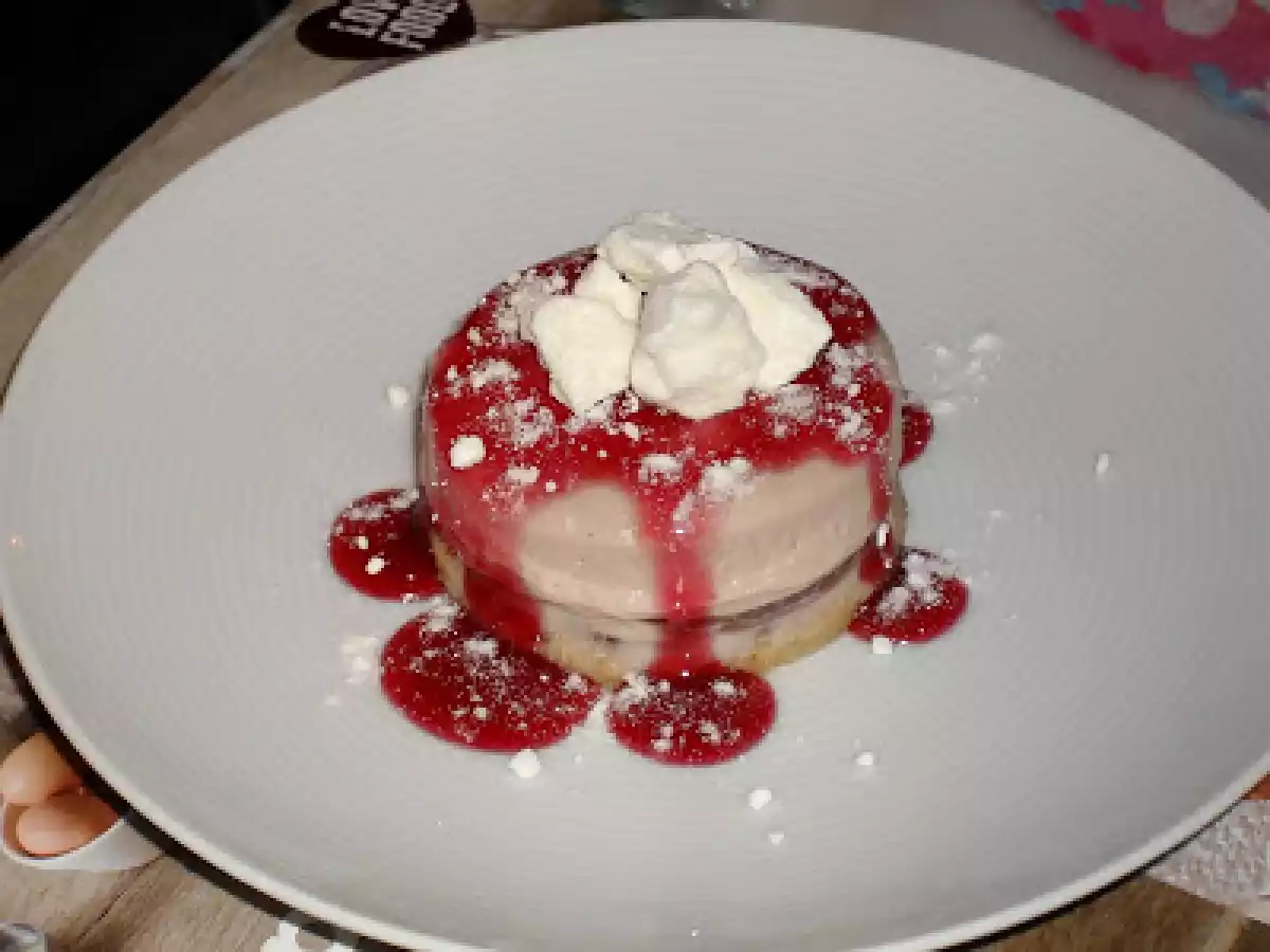 Cheesecake com batata doce.