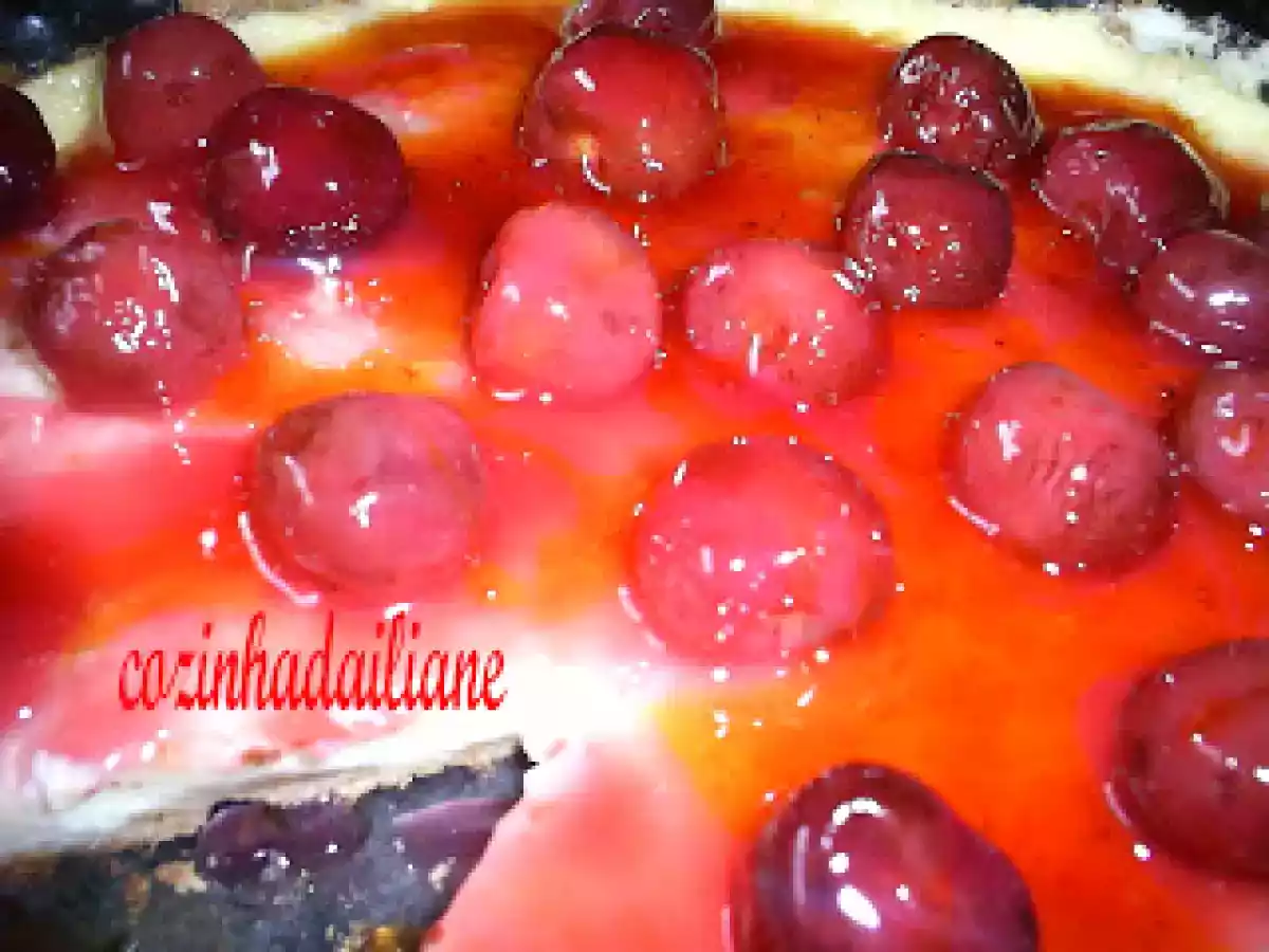 Cheesecake com calda de cereja - foto 2