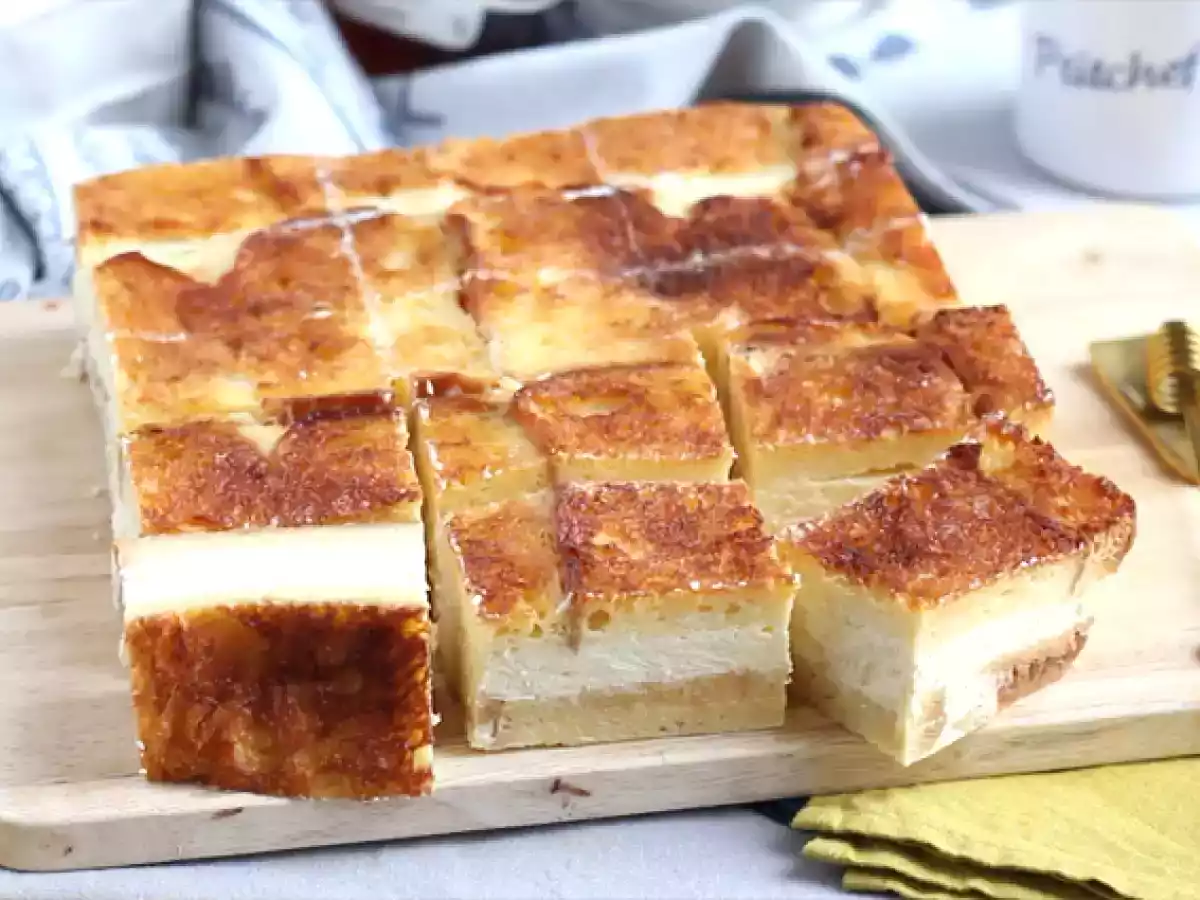 Cheesecake com rabanada francesa (French toast cheesecake) - foto 2