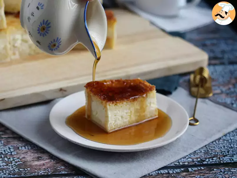 Cheesecake com rabanada francesa (French toast cheesecake) - foto 5