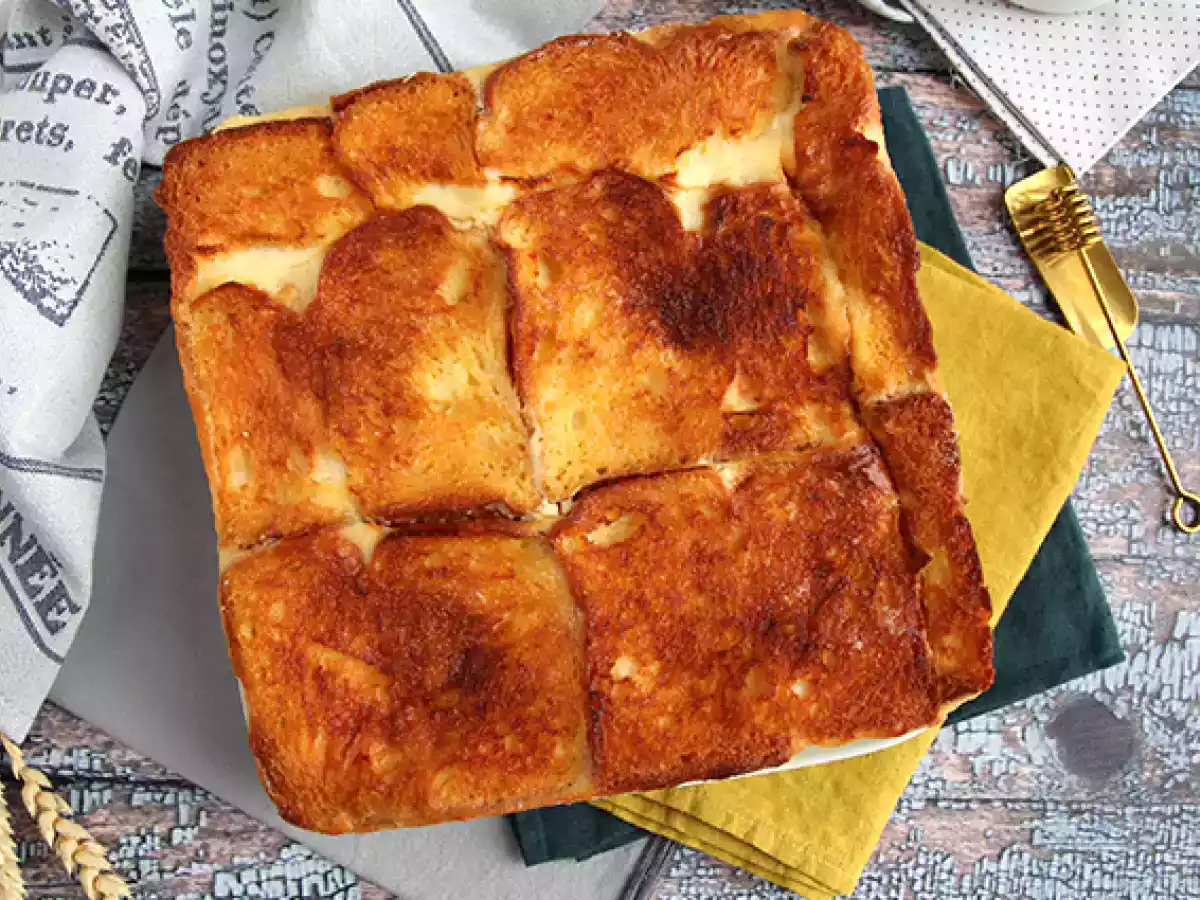 Cheesecake com rabanada francesa (French toast cheesecake) - foto 6