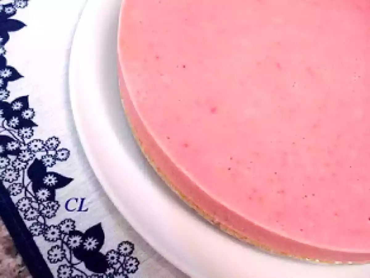 Cheesecake Congelado de Morango