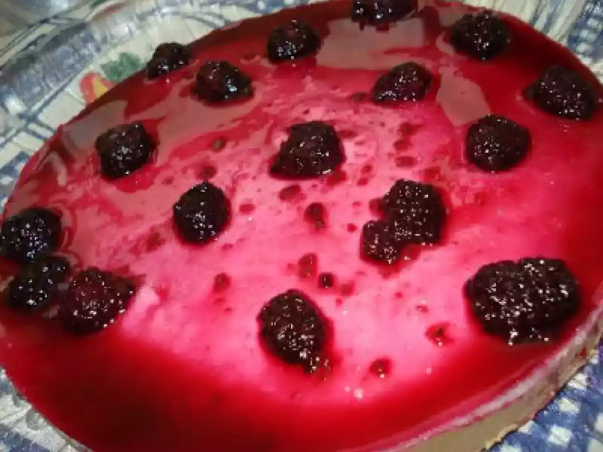 Cheesecake de amora